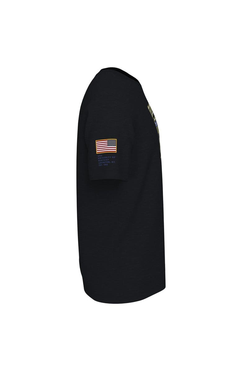 Nike Men's Nike Black Kentucky Wildcats Veterans Camo T-Shirt, Alternate, color, Black