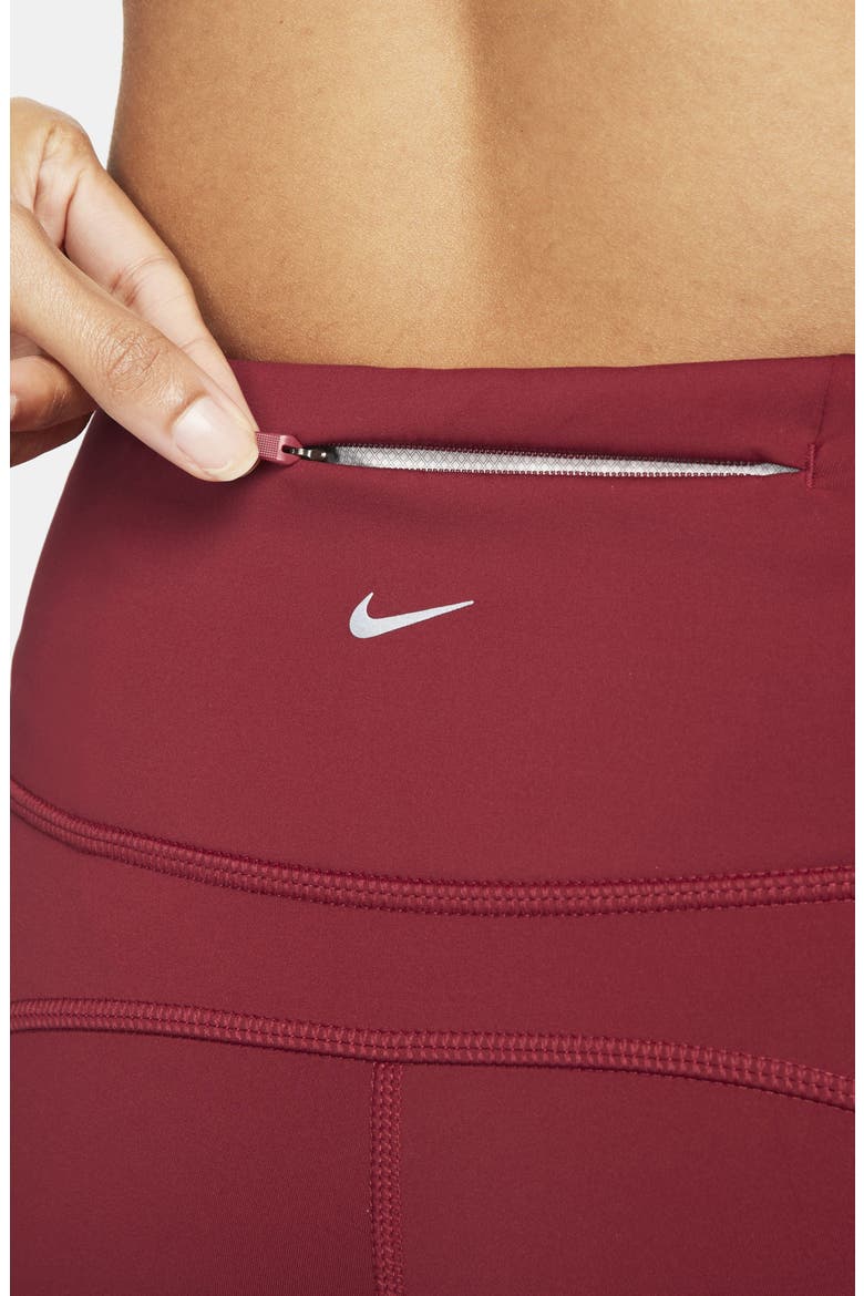 Epic Luxe Dri-FIT Pocket Running Tights, Alternate, color, POMEGRANATE