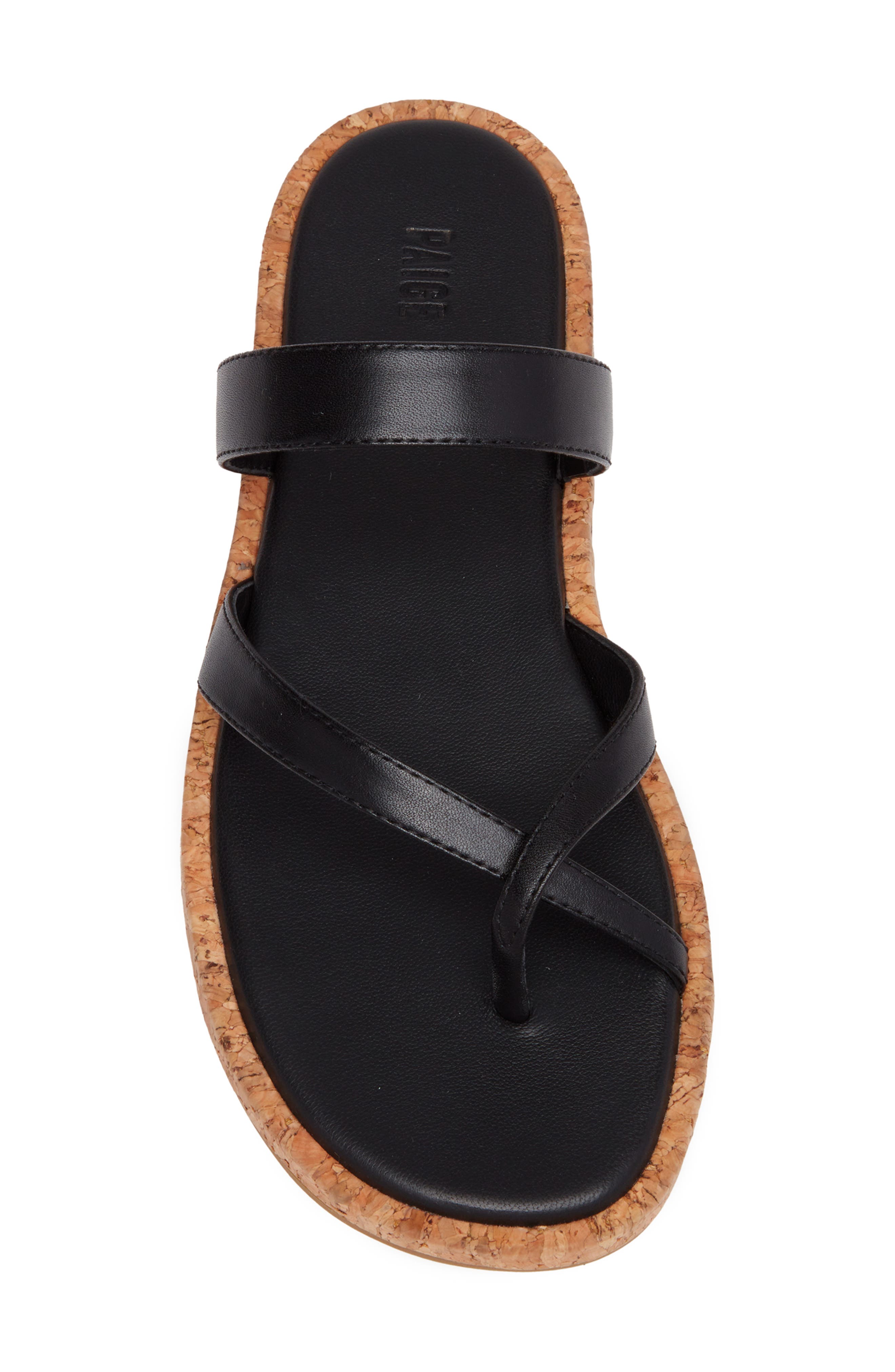 PAIGE Dianne Slide Sandal, Alternate, color, Black