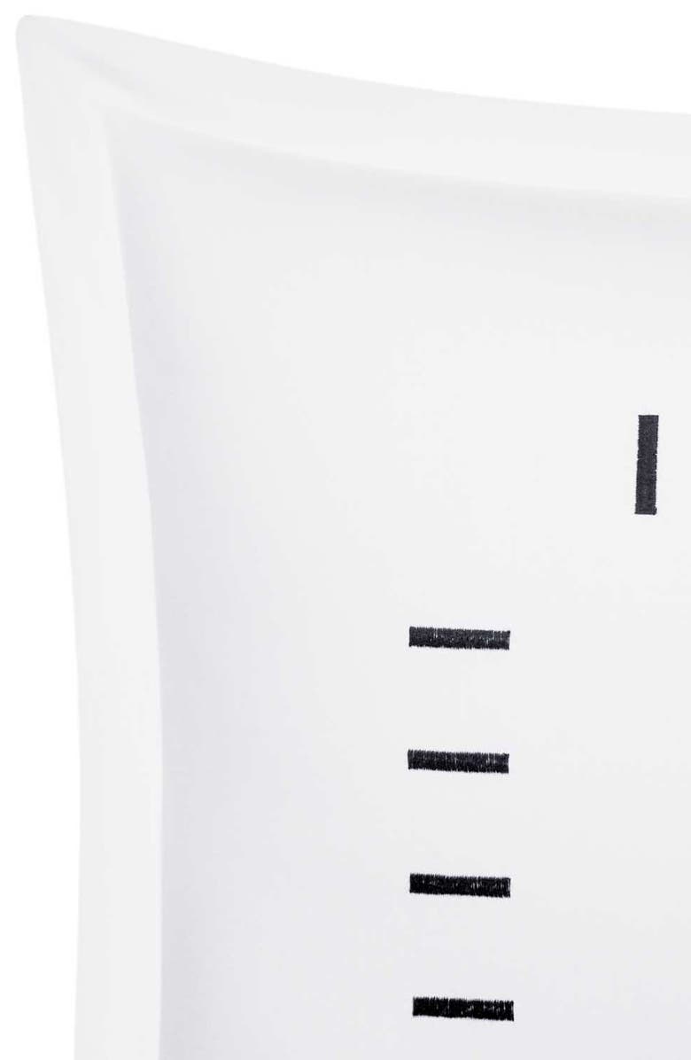 Vera Wang Embroidered Bar Cotton Accent Pillow, Alternate, color, 