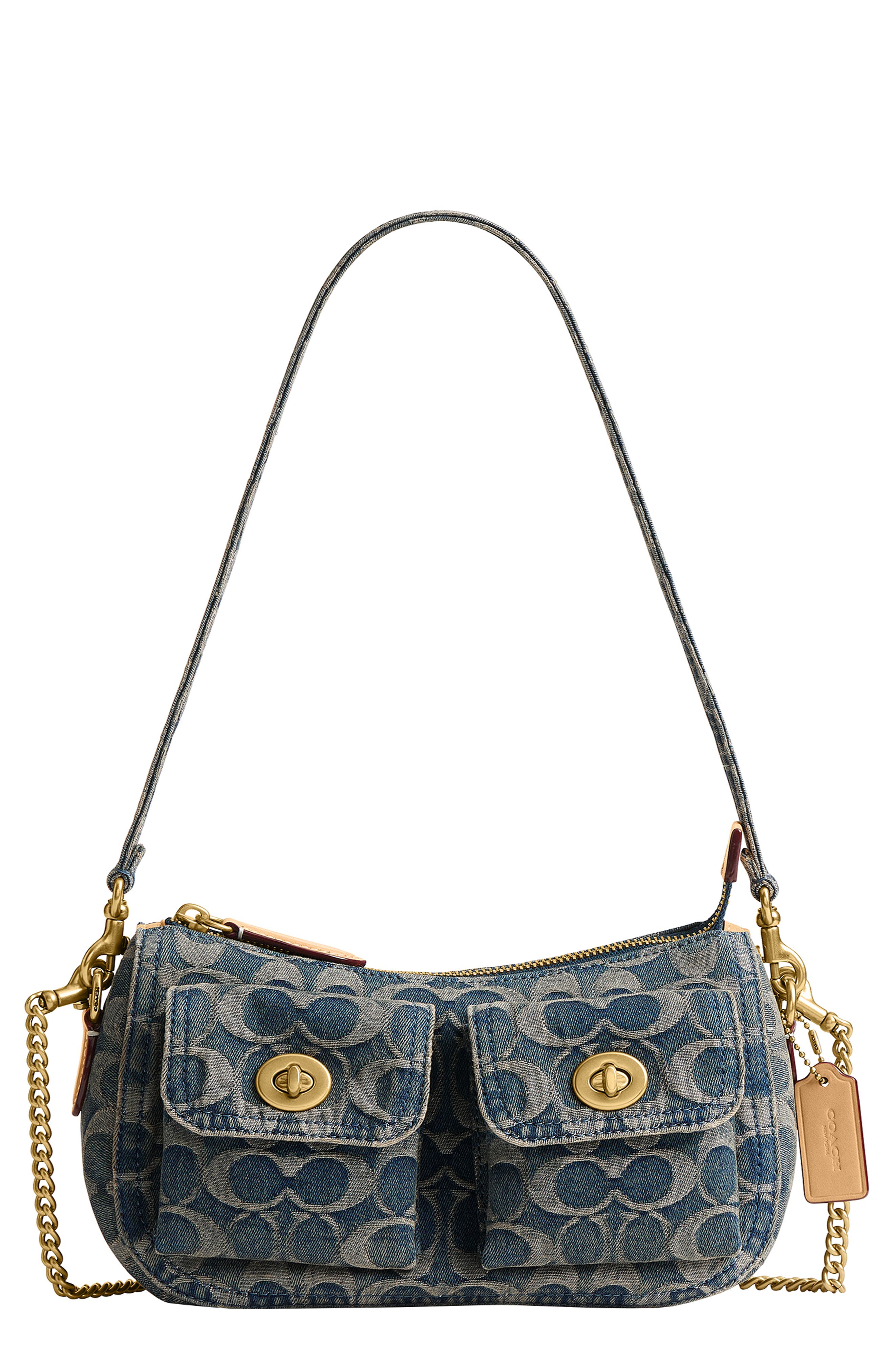 The Originals Signature Denim Waverly Bag, Main, color, DENIM