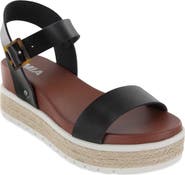 MIA Kiera Espadrille Platform Sandal