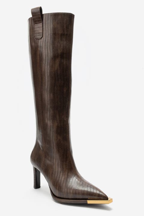 Ludmila Stiletto Knee High Boot