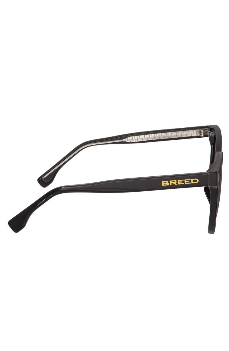 BREED Linux Polarized Sunglasses, Alternate, color, Black/Black