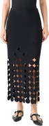 Akris punto Dot Cutout Skirt