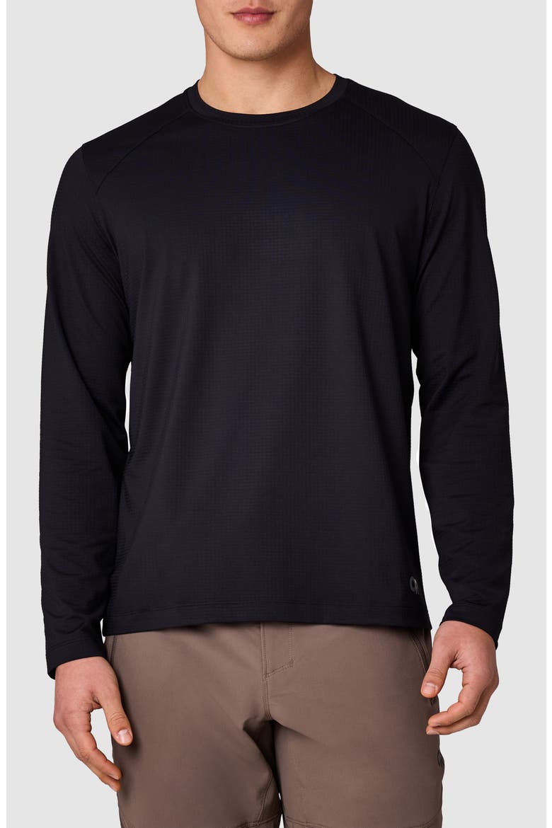 Vigor LT Crewneck Sweatshirt, Main, color, BLACK