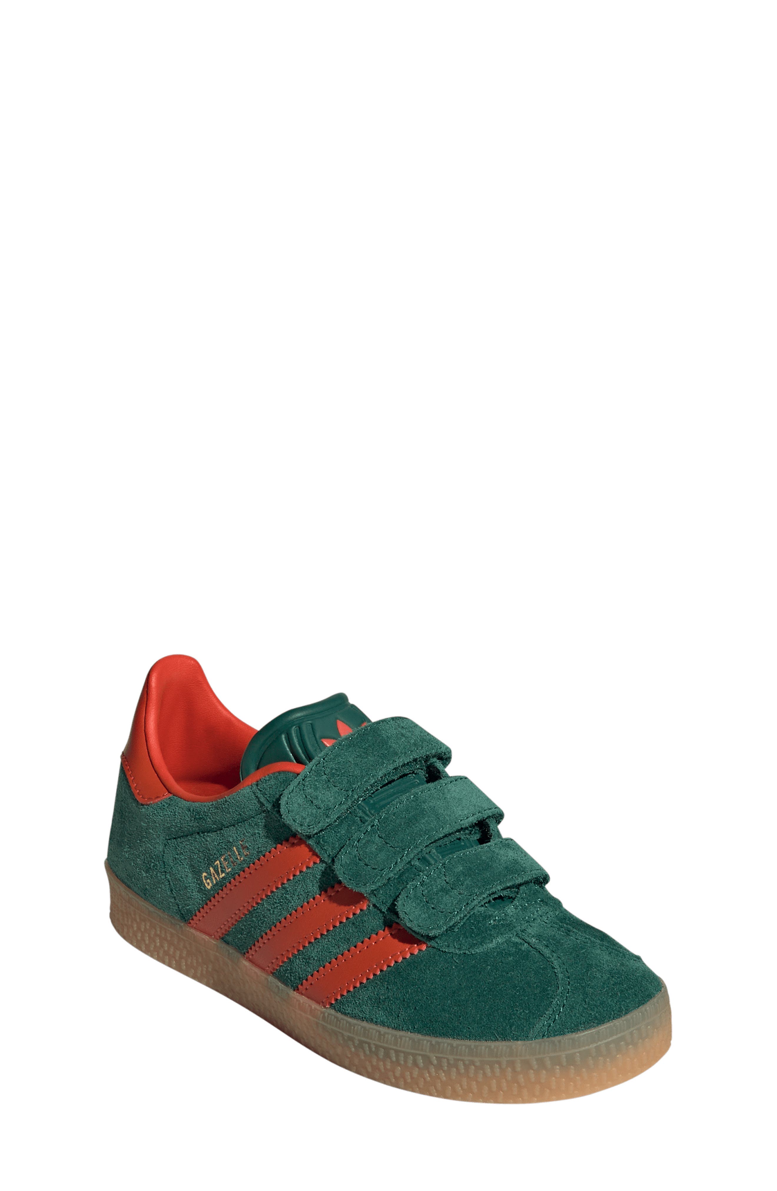 Gazelle Sneaker, Main, color, GREEN/ RED/ GUM
