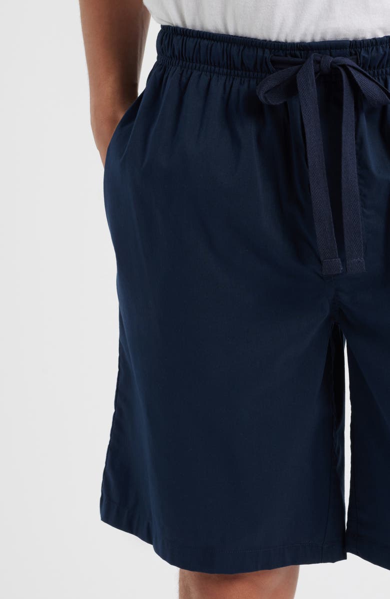 Nordstrom Poplin Shorts, Alternate, color, Navy Blazer