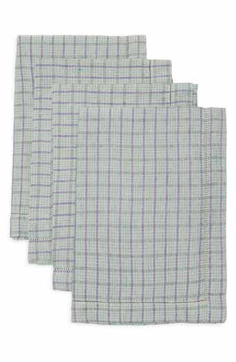 Set of 4 Handloom Linen Napkins