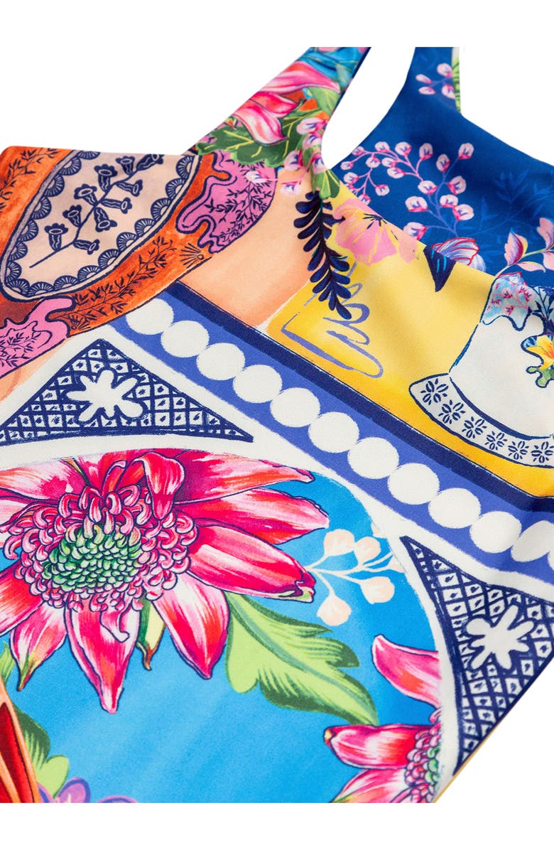 Agua Bendita Kids' Vessel Nate One-Piece Swimsuit, Alternate, color, Blue Multicolor