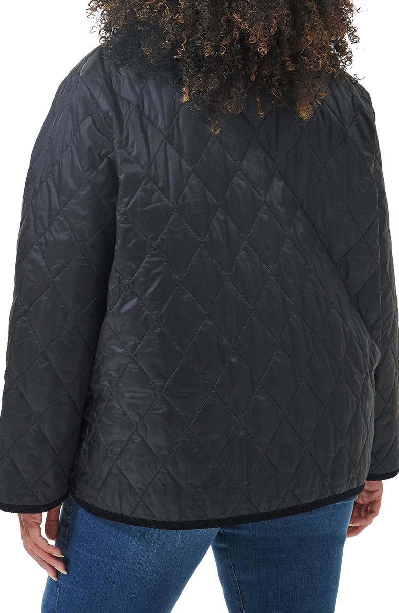 Barbour Clydebank Quilted Jacket, Alternate, color, Black