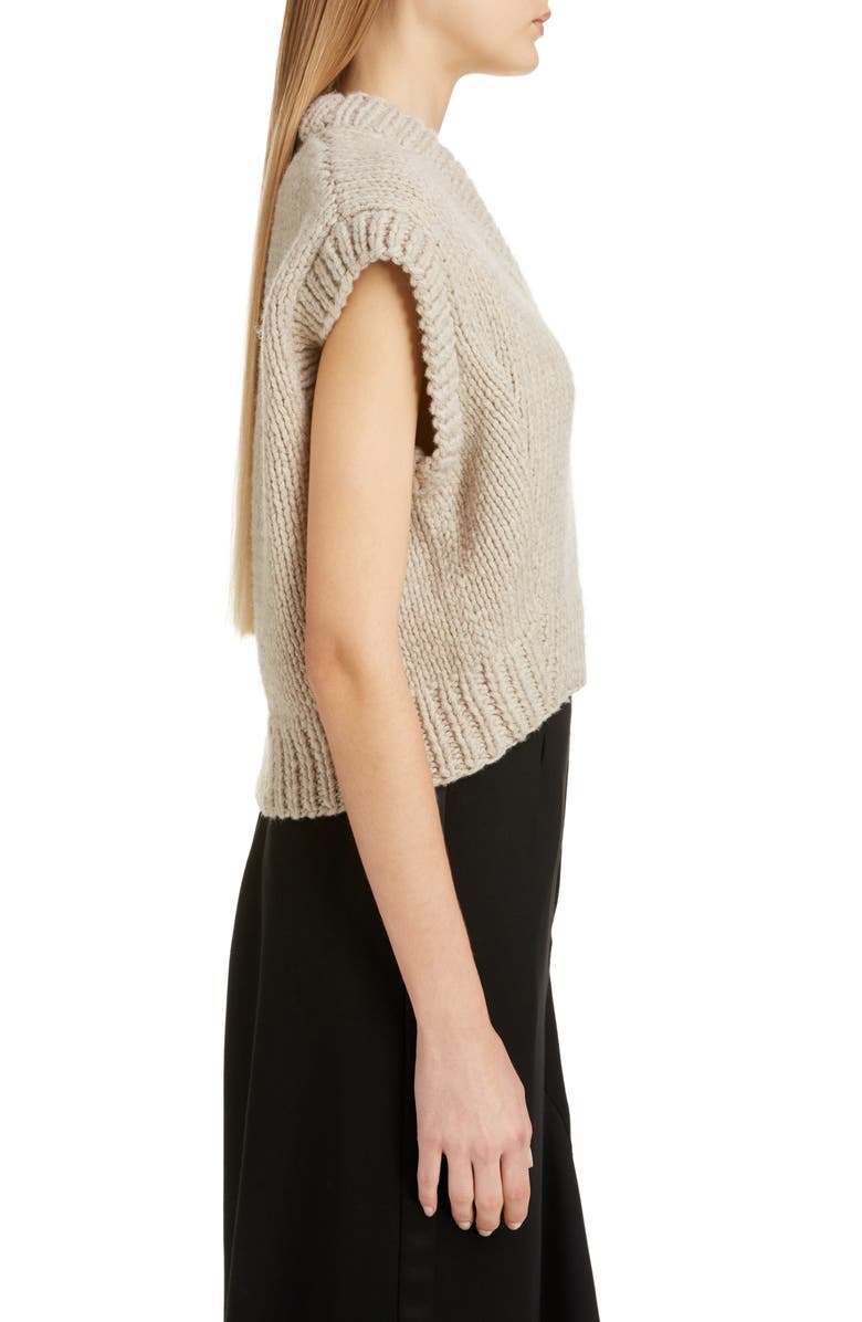Maison Margiela V-Neck Sweater Vest, Alternate, color,