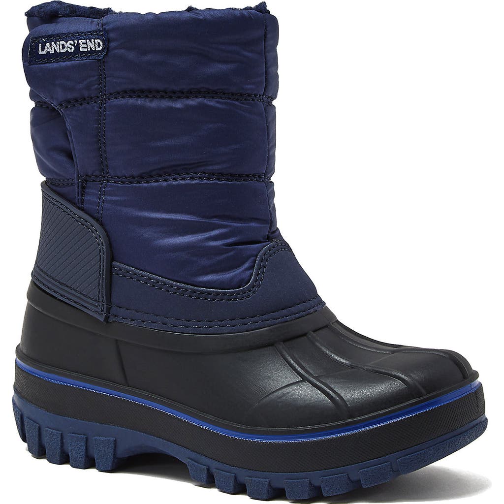Lands' End Kids' Toddlers Frost Insulated Waterproof Snow Boots In Multi
