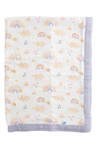 little unicorn Deluxe Muslin Baby Receiving Quilt