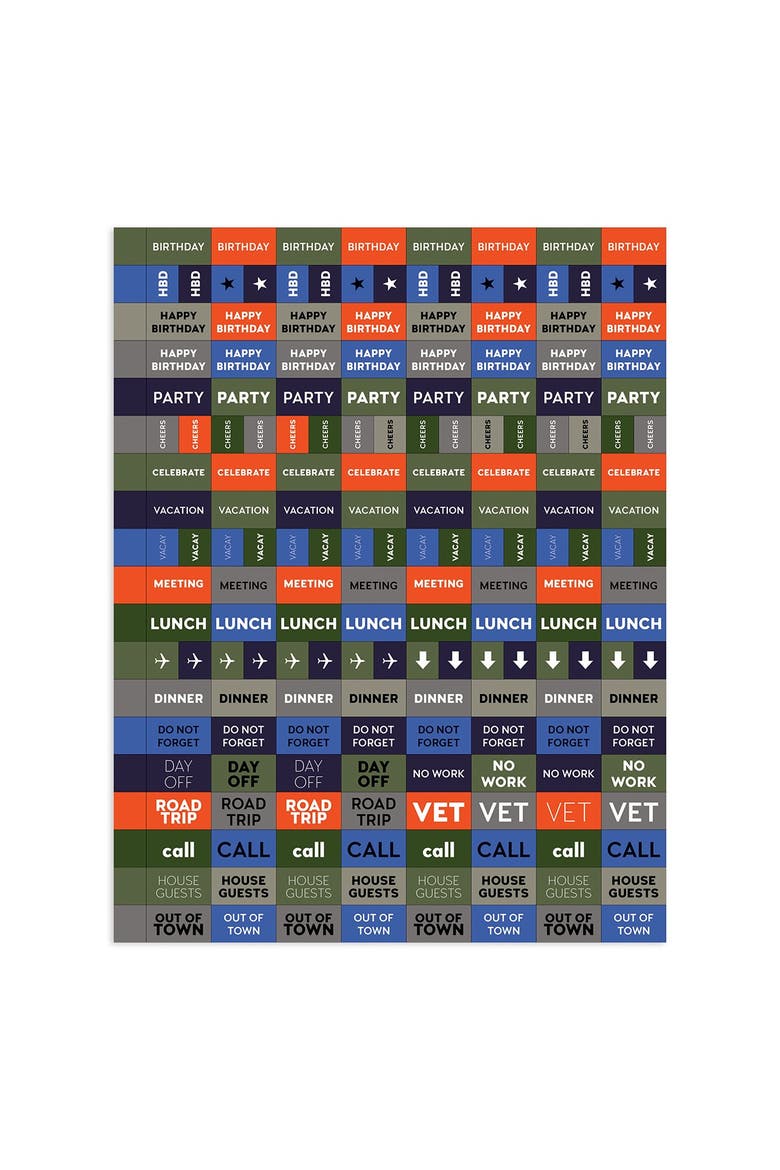 Daily Transport Sticker TF PUBLISHING July 2020 - June 2021 Wood You Plan Large 8.5