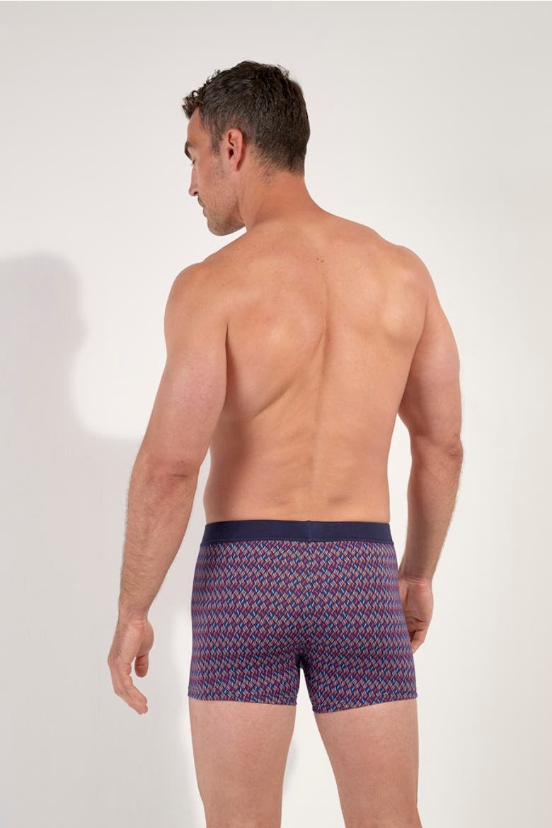 Ocean Drive Comfort Boxer Briefs, Alternate, color, Red Print