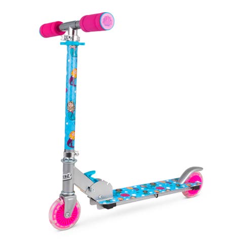 Flashing  Adjustable Scooter Mermaid, Lightup Wheels