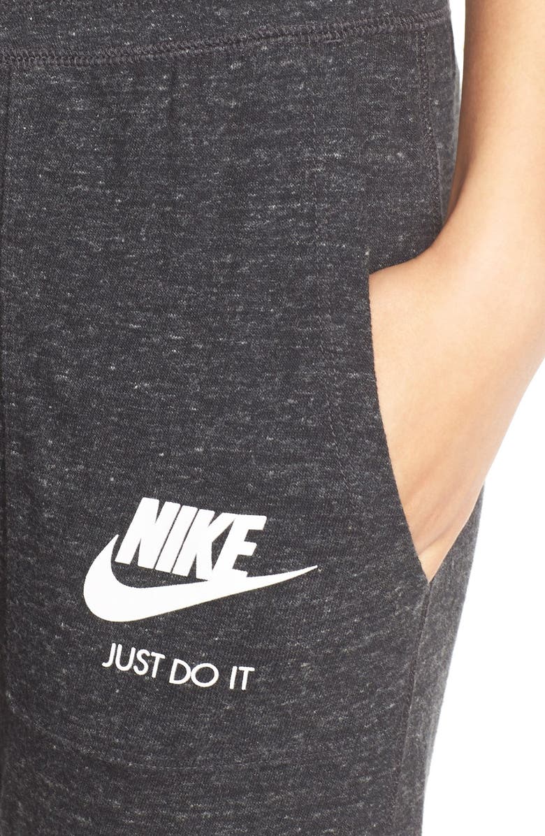Nike 'Gym Vintage' Capris, Alternate, color,