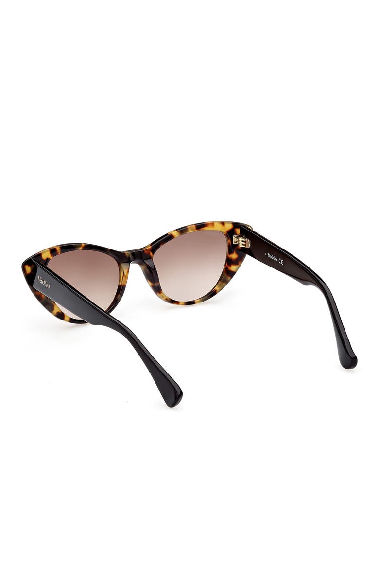 51mm Cat Eye Sunglasses, Alternate, color, SHINY TOKYO TORTIOSE BLACK