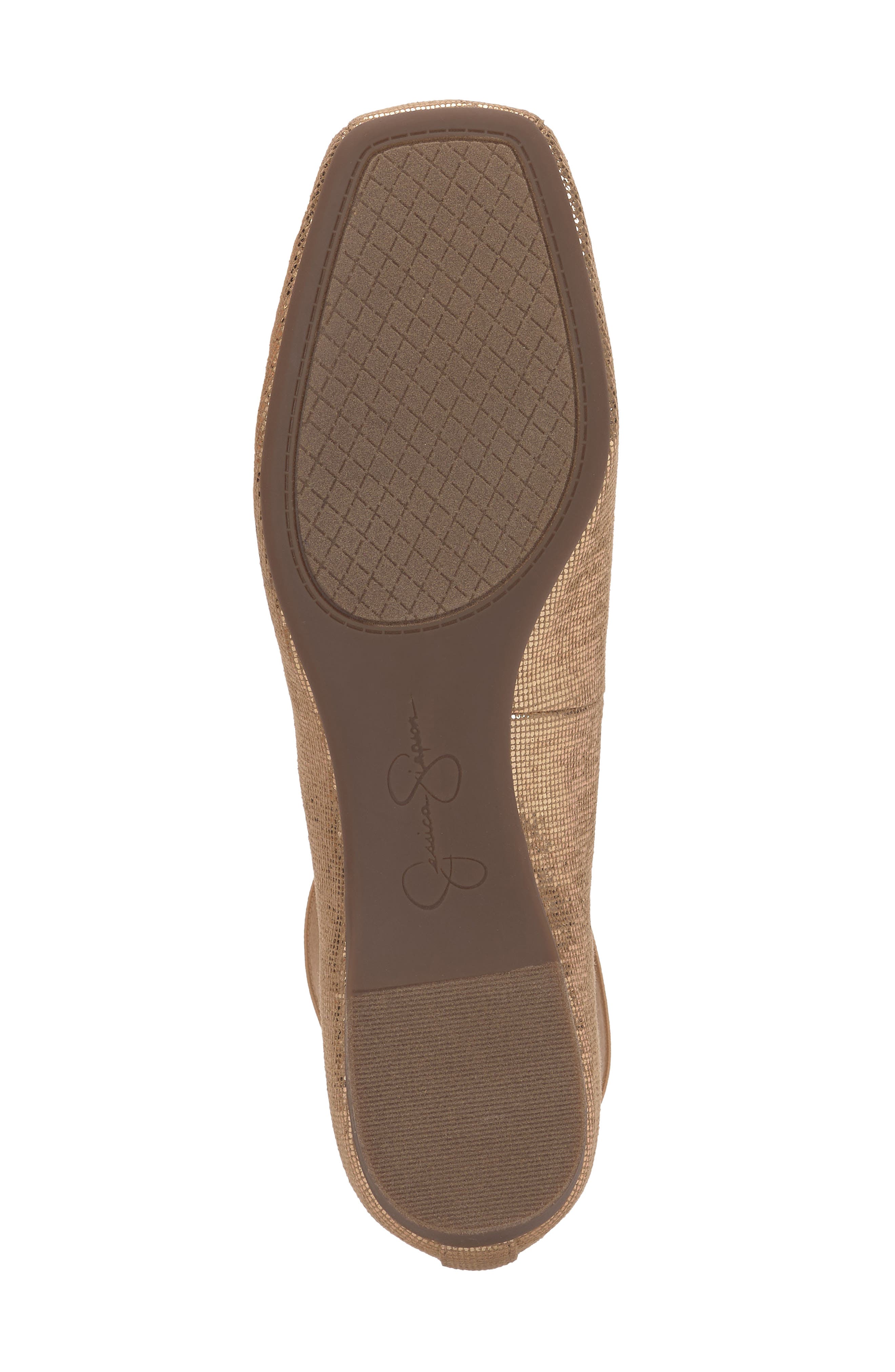 'Mandalaye' Leather Flat, Alternate, color, COPPER 58