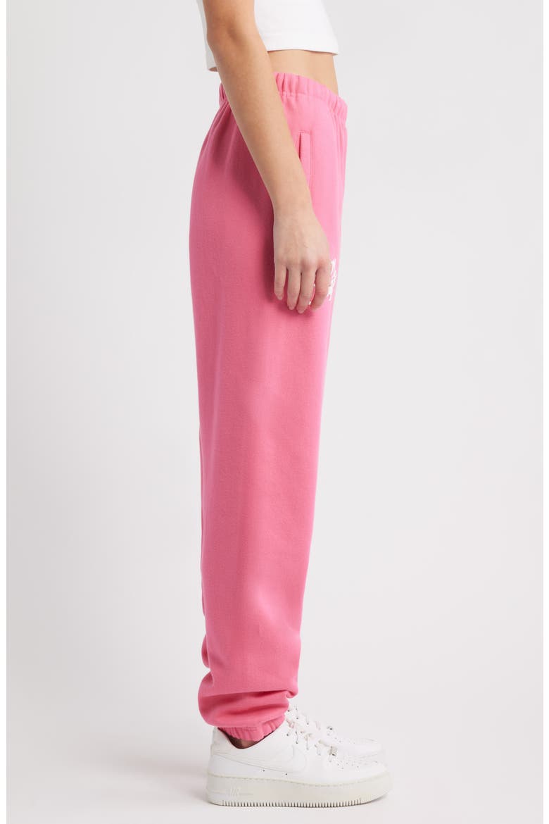 Core Logo Graphic Joggers, Alternate, color, HOT PINK