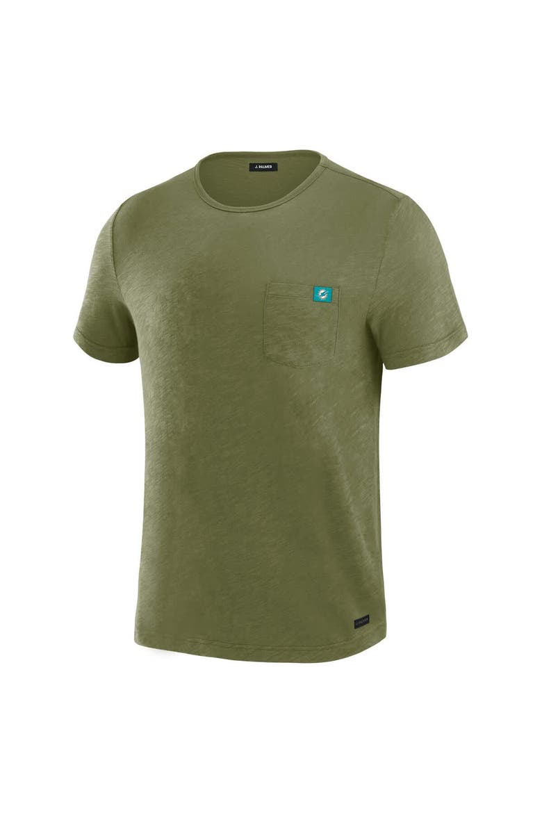 Men's J. Palmer Green Miami Dolphins In-The-Pocket T-Shirt, Alternate, color, Green