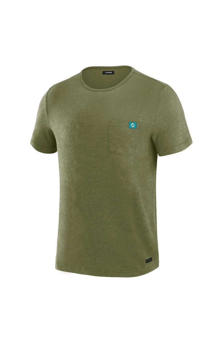 J. Palmer Men's J. Palmer Green Miami Dolphins In-The-Pocket T-Shirt, Alternate, color, Green