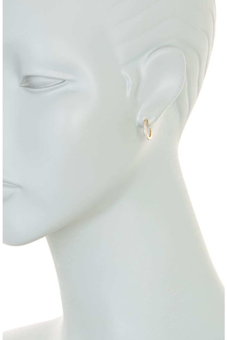 Assorted 3-Pack CZ Huggie Hoop Earrings, Alternate, color, GOLD