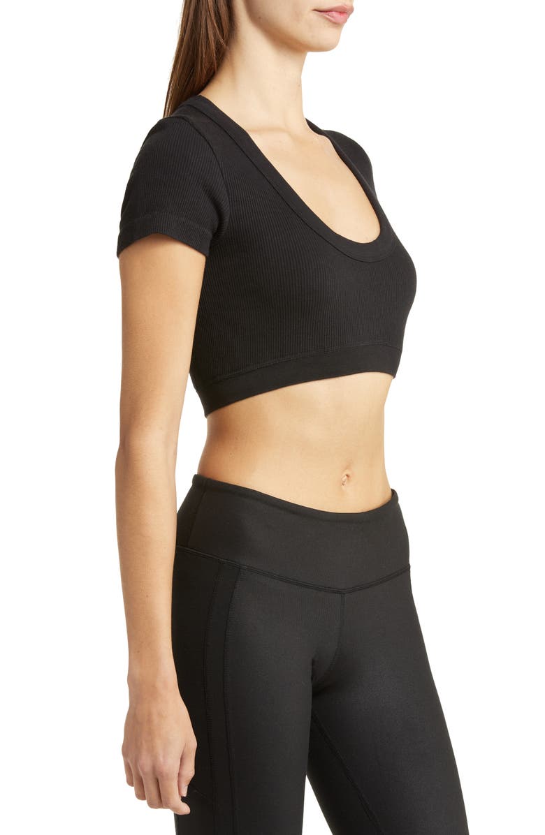 Alo Serene Rib Crop Top, Alternate, color,
