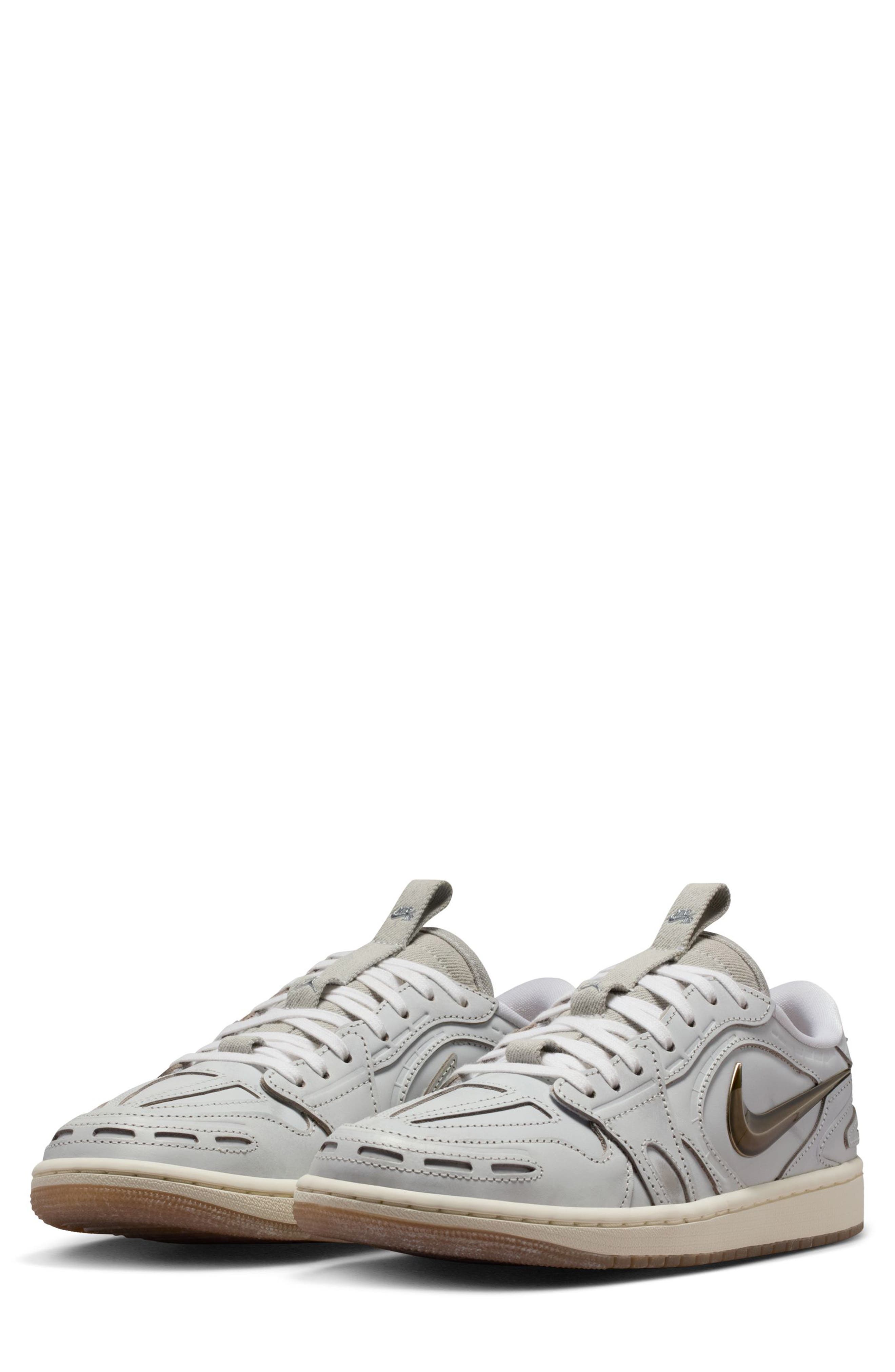 Jordan Air Jordan 1 Low Method of Make Sneaker, Main, color, Summit White/ Ceramic/ White