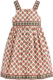 Mini Boden Remy Button Front Cotton Sundress