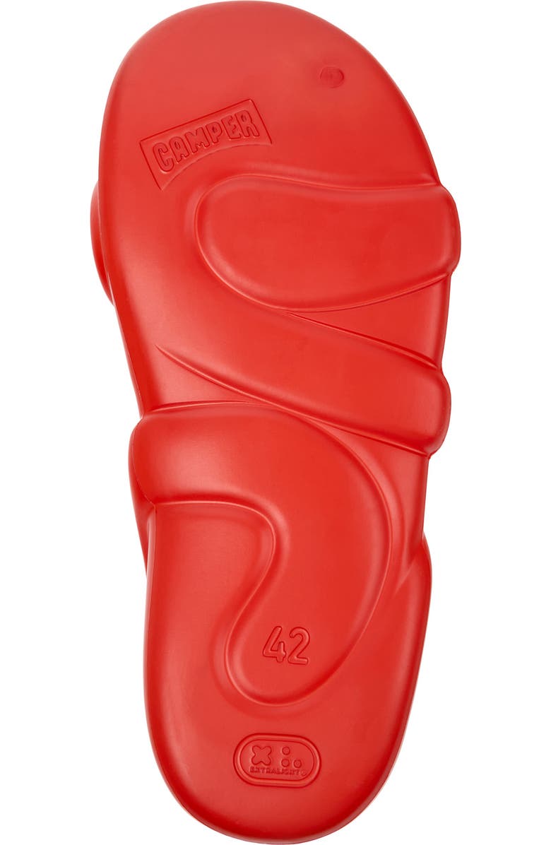 Camper Kobarah Flat Slingback Sandal, Alternate, color, Bright Red