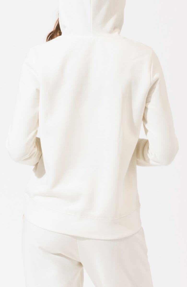 Threads 4 Thought Invincible Organic Cotton Blend Fleece Sweatshirt, Alternate, color, Ecru