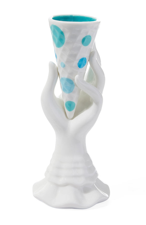 Jonathan Adler L'pop Scream Vase In White