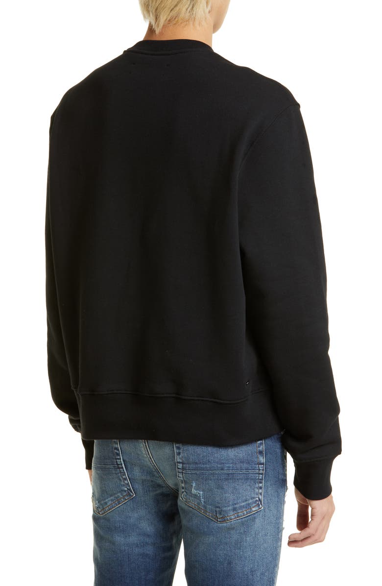 AMIRI Bandana Rabbit Cotton Logo Graphic Sweatshirt, Alternate, color, 