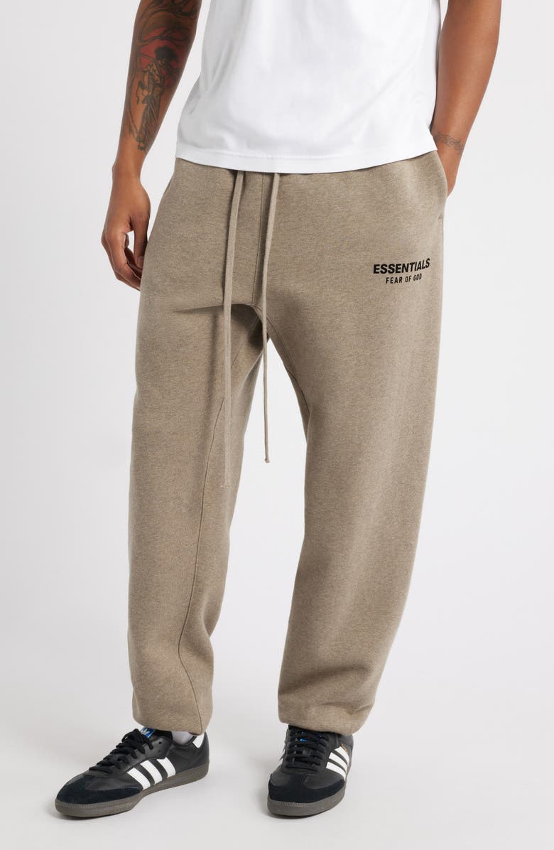 Fear of God Essentials Classic Fit Fleece Sweatpants, Main, color, Homestead Heather