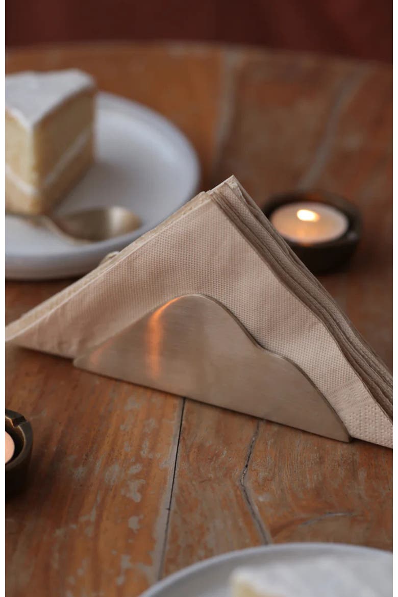 Cloud Napkin Holder, Alternate, color, Bronze