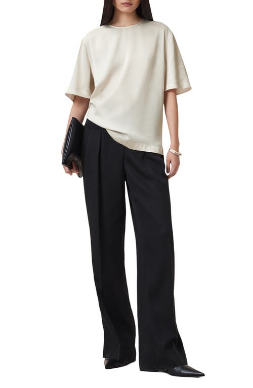 ALLSAINTS ALLSAINTS AMELIE SATIN T-SHIRT