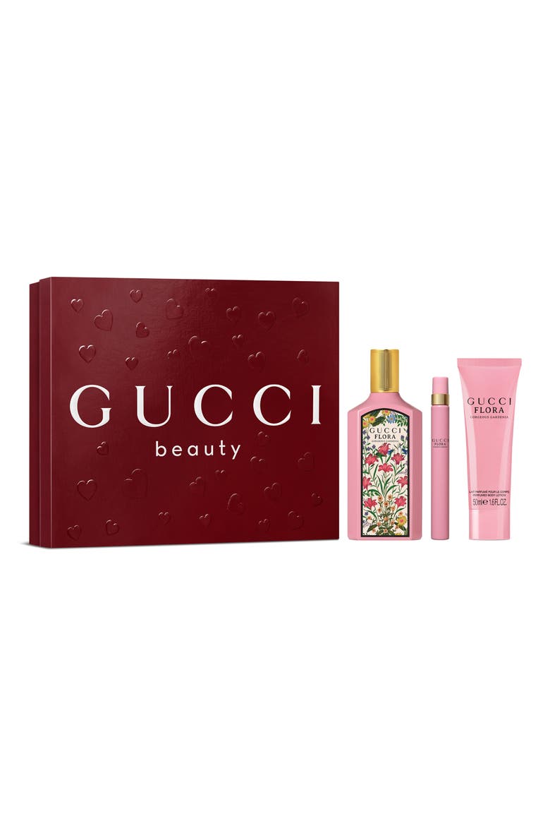 Flora Gorgeous Gardenia Eau de Parfum Gift Set $241 Value, Main, color, NO COLOR