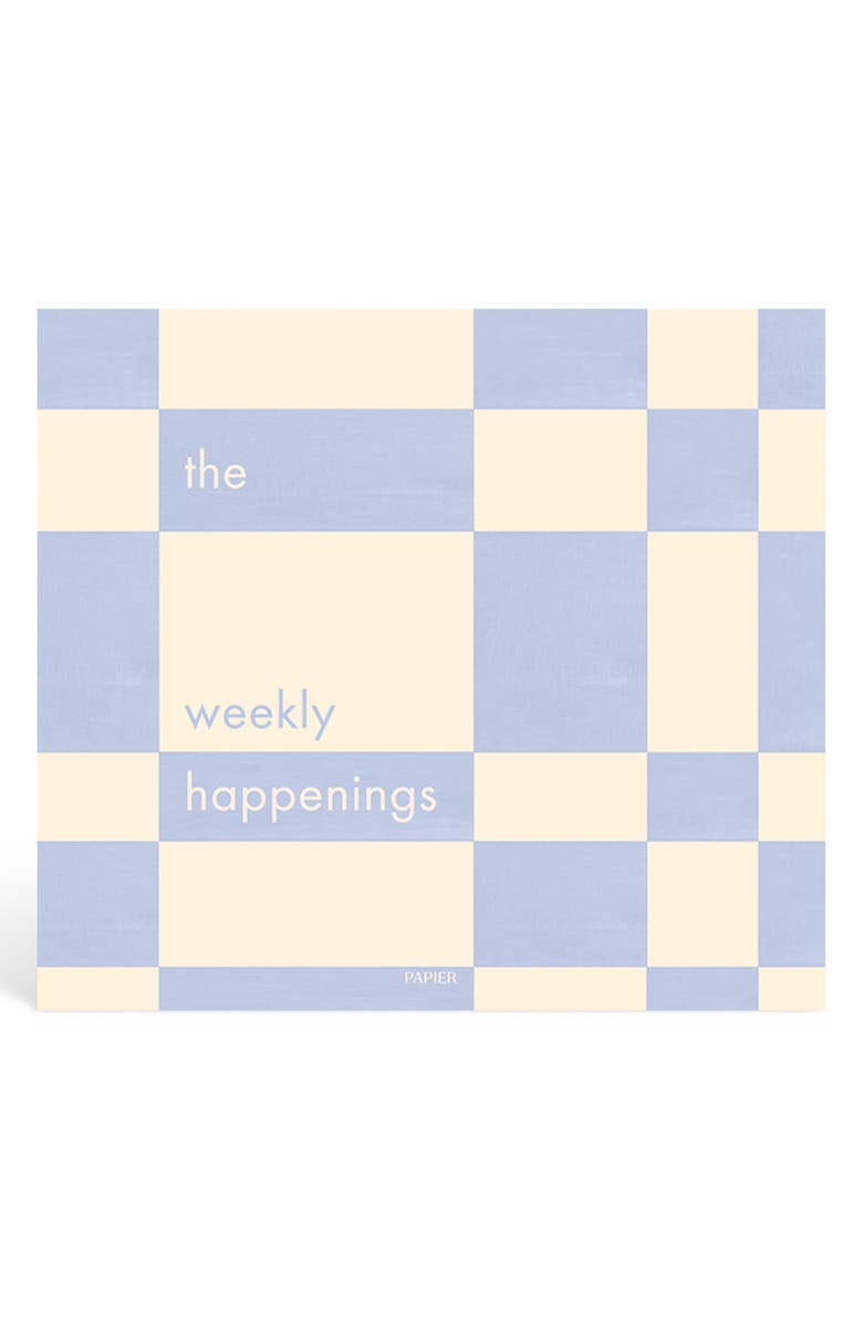 Papier Weekly Happenings List Pad, Main, color, 