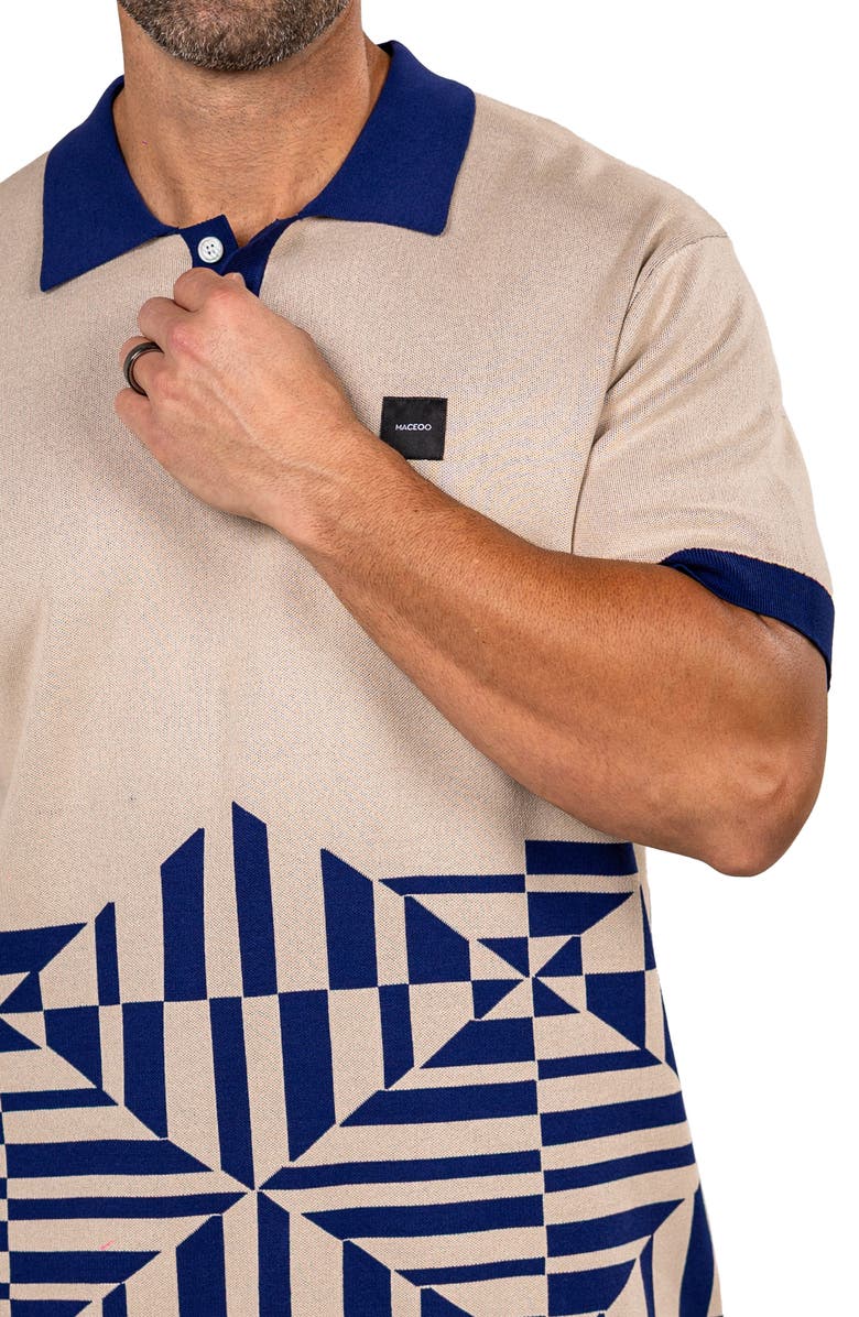 Maceoo Ascension0090 Relaxed Polo, Alternate, color, White