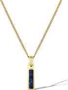 Vincero Men's Birthstone Pendant Necklace