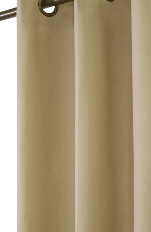 Outdoor Decor By Commonwealth Set Of 2 Cotton Curtain Panels In Brown