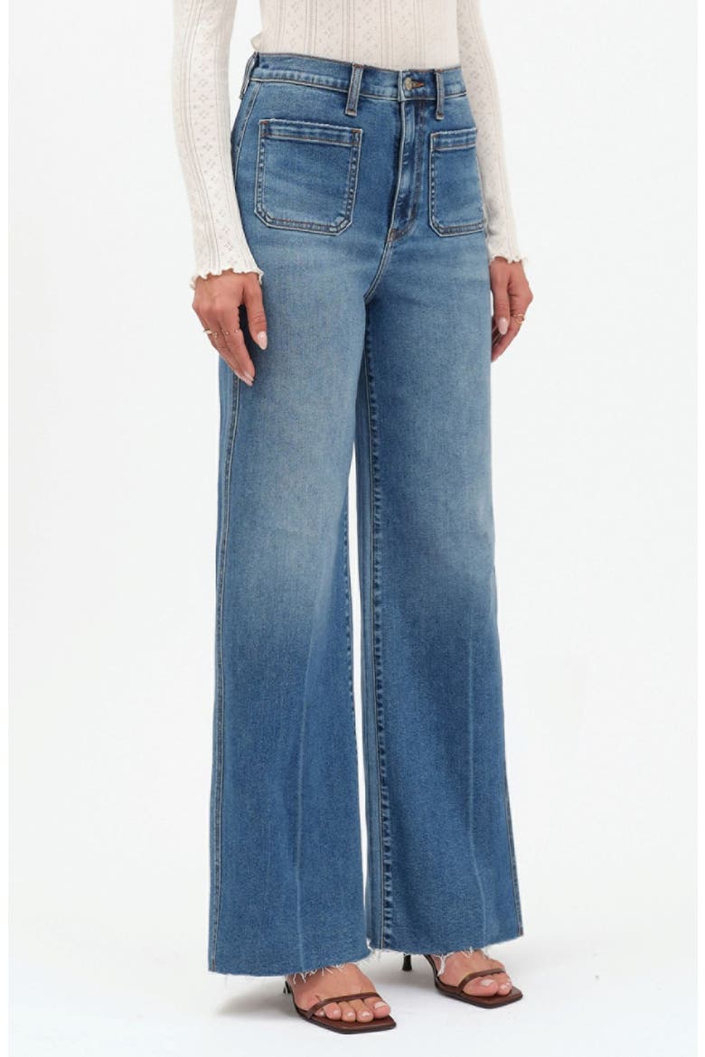 Far Out High Waist Jeans, Alternate, color, VINTAGE CITY