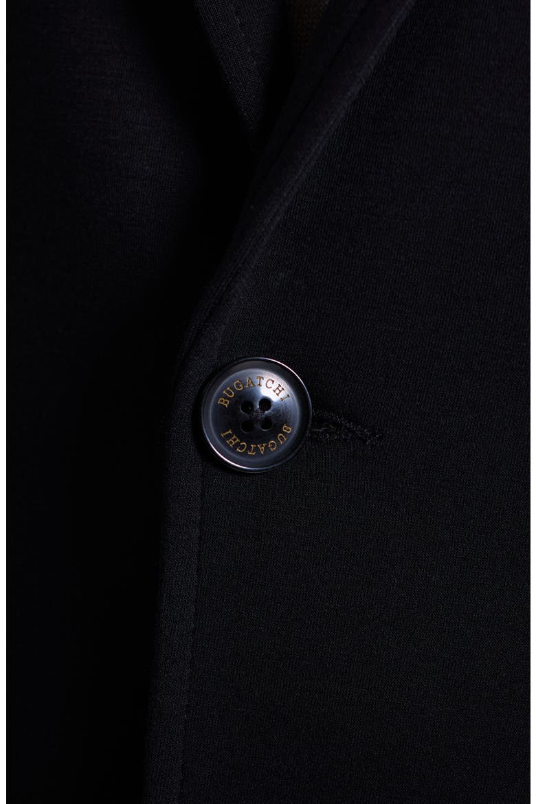 Soft Touch Black Knit Blazer, Alternate, color, BLACK
