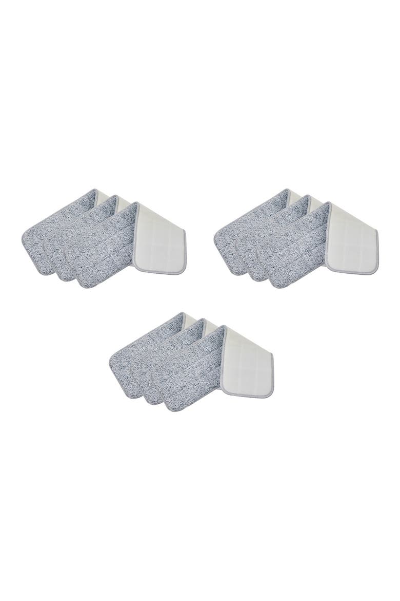 SALAV True Tidy Mop Pad Refill 9-Piece Set, Main, color, GRAY