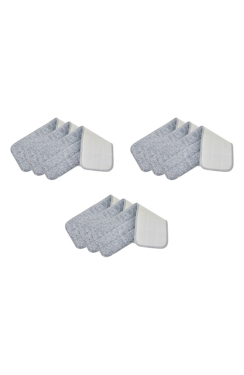 SALAV True Tidy Mop Pad Refill 9-Piece Set, Main, color, Gray