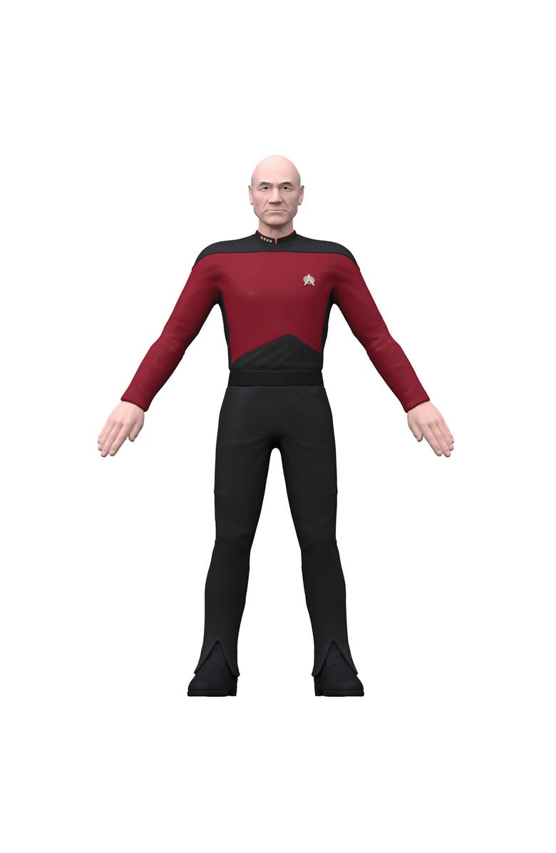 FleXfigs Captain Kirk 
Captain Picard 2 Character Pack, Alternate, color, Multicolored