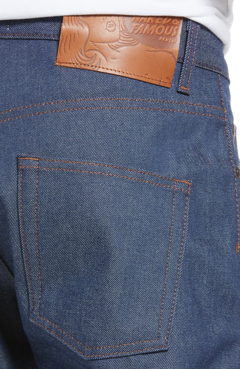 Naked & Famous Denim Easy Guy Athletic Tapered Jeans, Alternate, color, 