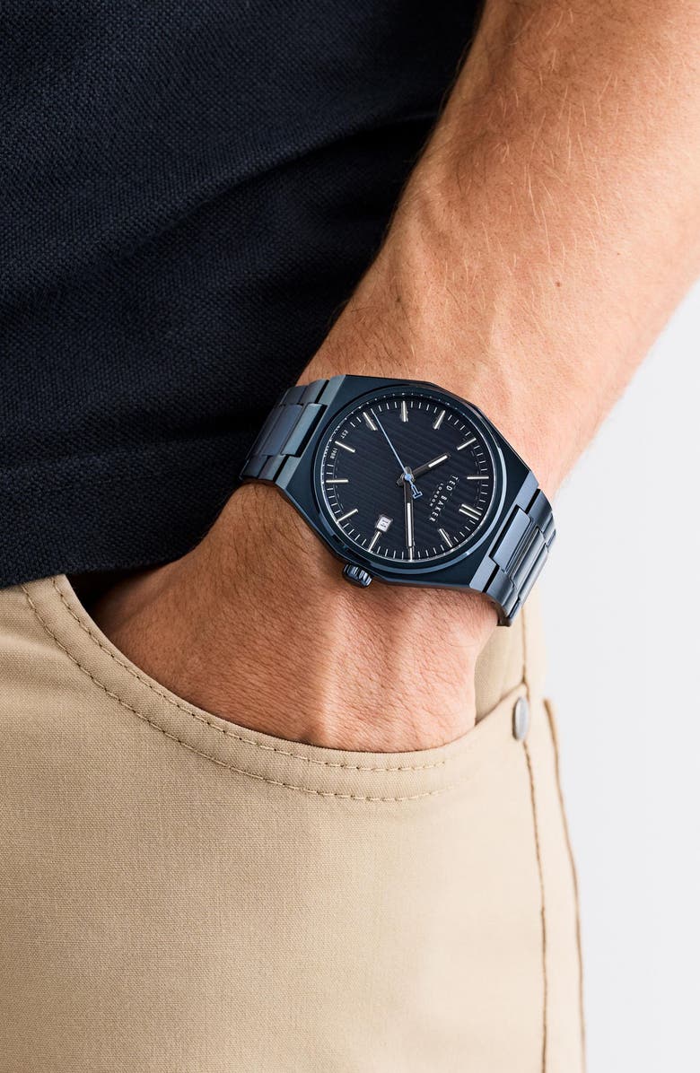 Ted Baker Barteen Bracelet Watch, 40mm, Alternate, color, Blue